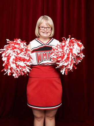 Lauren Potter na personagem Becky, em Glee.
